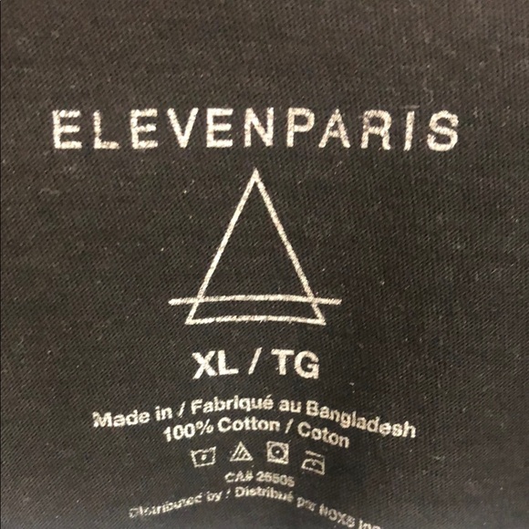 Eleven Paris “Guilty Pleasures” Tee with Geometric Design - Picture 2 of 8